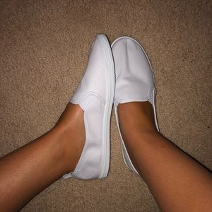 H&M white loafers casual
